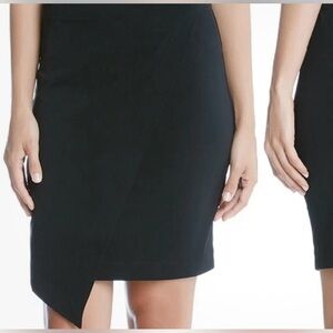Karen Kane L51524 Black Stretch
Jersey Asymmetric Hem Mini Skirt Size
L. NWT